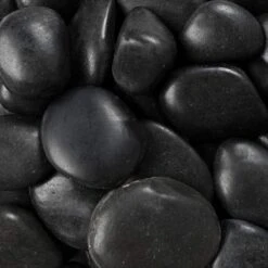 1 In. To 2 In., 2200 Lb. Medium Black Grade A Polished Pebbles Super Sack -arbor Shop 8e94e57c8c05776133138e5bc2bd1a3f 37f78a50 ac1c 4918 97d0 bad838d198a7