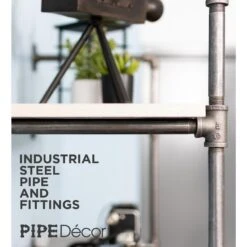 1/2 In. Black Steel Pipe 11.75 In. D X 72.5 In. H Floor Mounted 4-Tier Shelf Kit 16 1/2 In. Black Steel Pipe 11.75 In. D X 72.5 In. H Floor Mounted 4-Tier Shelf Kit -arbor Shop 8f84e6f950fa006ded64fbb722075456