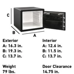 0.8 Cu. Ft. Fireproof Safe And Waterproof Safe With Digital Keypad -arbor Shop 939703214bc7e79a36b17f72e22b0831