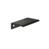 1-31/32 In. (50 Mm) Brushed Black Contemporary Drawer Edge Pull
