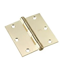 (2-Pack) 3-1/2 In. X 3-1/2 In. Antique Brass Full Mortise Butt Hinge -arbor Shop 94457517b03805037359d0b164d1bc88