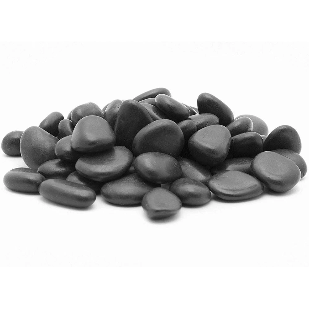 0.4 Cu. Ft., 2 In. To 3 In. Black Grade A Polished Pebbles (54-Pack Pallet) 1 0.4 Cu. Ft., 2 In. To 3 In. Black Grade A Polished Pebbles (54-Pack Pallet)