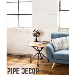 1/2 In. Black Pipe 21.5 In. W X 21 In. H Spider Design End Table Kit -arbor Shop 95a5df55c629c6f0d0a1a8b66528ef1c