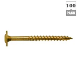 #8 X 2 In. Star Drive Low Profile Washer Head Cabinet Wood Screw (100-Piece Per Pack) -arbor Shop 95b9fd0555e71347c39ae47d6e448e92