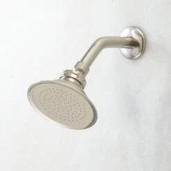 1-Spray Patterns With 1.8 GPM 8 In. Wall Mount Dual Shower Heads, Hand Shower And 4 Body Sprays In Brushed Nickel -arbor Shop 97d79f984cb26d2b247f2b44b271a405