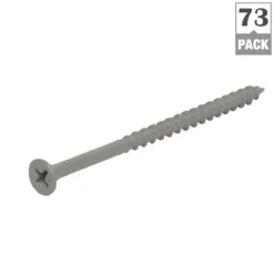 #8 X 3 In. Philips Bugle-Head Coarse Thread Sharp Point Polymer Coated Exterior Screw (1 Lb./Pack) 8 #8 X 3 In. Philips Bugle-Head Coarse Thread Sharp Point Polymer Coated Exterior Screw (1 Lb./Pack) -arbor Shop 9a6b24857913ede42c9e86d11797243f