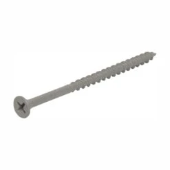 #8 X 2-1/2 In. Philips Bugle-Head Coarse Thread Sharp Point Polymer Coated Exterior Screws (1 Lb./Pack)