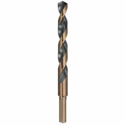 1/2 In. Black And Gold Split Point Drill Bit
