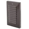 1- Light Bronze Vertical LED Deck Step Light
