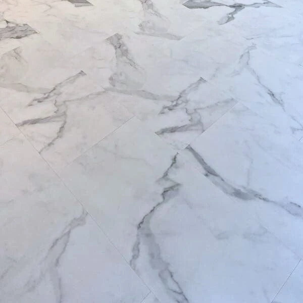 (Sample) Glacier Calacatta Marble Vinyl Tile 1 (Sample) Glacier Calacatta Marble Vinyl Tile