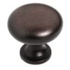 1-1/4 In. Oil Rubbed Bronze Mushroom Cabinet Knob (25-Pack)