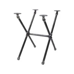 1/2 In. Black Pipe 14 In. W X 20.5 In. H Criss Cross Design End Table Kit