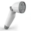 1-Spray 2 In. Single Freestanding Handheld Adjustable Shower Head In White