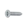 #6 X 3/4 In. Phillips Flat Head Zinc Plated Wood Screw (100-Pack)