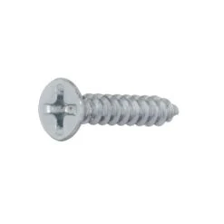 #6 X 3/4 In. Phillips Flat Head Zinc Plated Wood Screw (100-Pack)