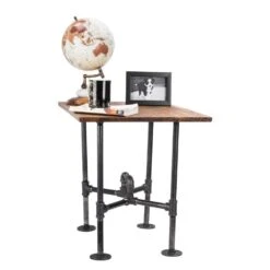 1/2 In. Black Pipe 13 In. W X 18 In D X 19.325 In. H Underpass Design End Table Kit -arbor Shop a7930f6b9ee1d25b7af5dd0ed6f10c09