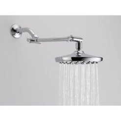 1-Spray 7.5 In. Single Wall Mount Fixed Rain Shower Head In Chrome -arbor Shop a7b573a0618ea91bba8ec788980f0459