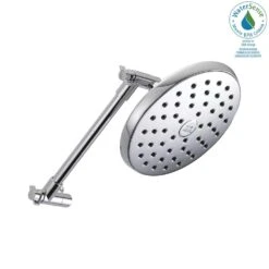 1-Spray 7.5 In. Single Wall Mount Fixed Rain Shower Head In Chrome -arbor Shop a7d39fae59ef5f8c5362decc9353ba01