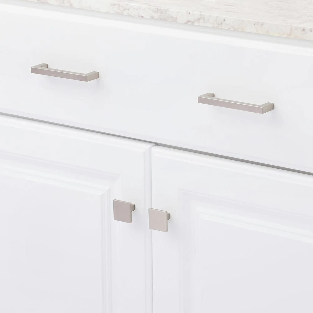 1-1/4 In. SQ Skylight Stainless Steel Cabinet Knob 2 1-1/4 In. SQ Skylight Stainless Steel Cabinet Knob - Image 2