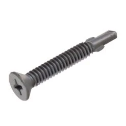 #12 2-3/4 In. Phillips Flat-Head Self-Drilling Screws (40-Pack)