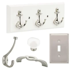 1-1/2 In. (38mm) Satin Nickel And Natural Aqua Sea Glass Cabinet Knob -arbor Shop ac0bb890896316eaef73b4be6c747a95