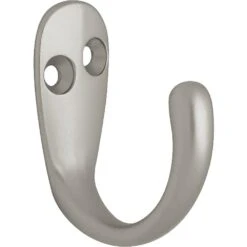 1-13/16 In. Matte Black Single Wall Hook (6-Pack) -arbor Shop acefe450e821db959a1bf8af9c506103