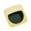 1-3/4 In. (45 Mm) Brass Contemporary Recessed Pull