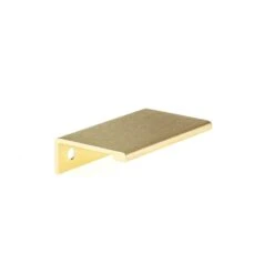 1-31/32 In. (50 Mm) Satin Gold Aluminum Contemporary Edge Drawer Pull