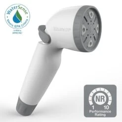 1-Spray 2 In. Single Freestanding Handheld Adjustable Shower Head In White -arbor Shop b2a22030d2801cbf462ed025aa42e6c6
