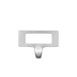 1-13/16 In. Satin Nickel Small Cardholder With Finger Pull