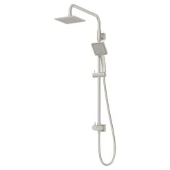 1-spray 6 In. Dual Shower Head And Handheld Shower Head In Satin Nickel
