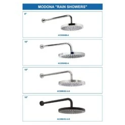 1-Spray 10 In. Single Wall Mount Waterfall Fixed Rain Shower Head In Rubbed Bronze -arbor Shop b5ff563a4ec785db7862ac8900ae22d8
