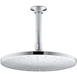 1-Spray 10 In. Single Ceiling Mount Fixed Rain Shower Head In Vibrant Brushed Bronze -arbor Shop b6712738fb89d99c38f6a0e283ff5719