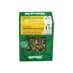 Spax #8 X 1-1/2 In. T-Star Plus Drive Flat-Head Partial Thread Yellow Zinc Coated Multi-Material Screw (197 Per Box) -arbor Shop b8009eeeee9931296a7c1bef1a79fae6