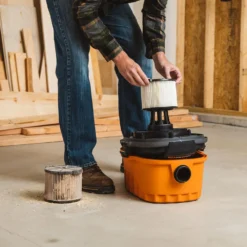 1-Layer Standard Pleated Paper Filter For 3 To 4.5 Gal. RIDGID Wet/Dry Shop Vacuums -arbor Shop ba45a1144a5ea5772132fc17437f40fc