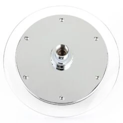 1-Spray 11.81 In. Single Wall Mount Fixed Rain Shower Head In Blue -arbor Shop bbc654e0c9b0b1c73a966af74d56223c