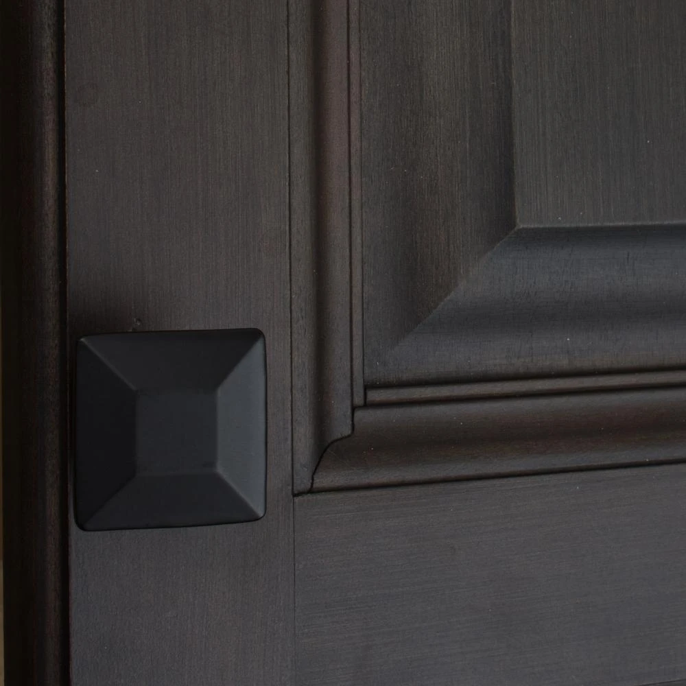 1-3/8 In. Matte Black Square Cabinet Knob (10-Pack) 2 1-3/8 In. Matte Black Square Cabinet Knob (10-Pack) - Image 2