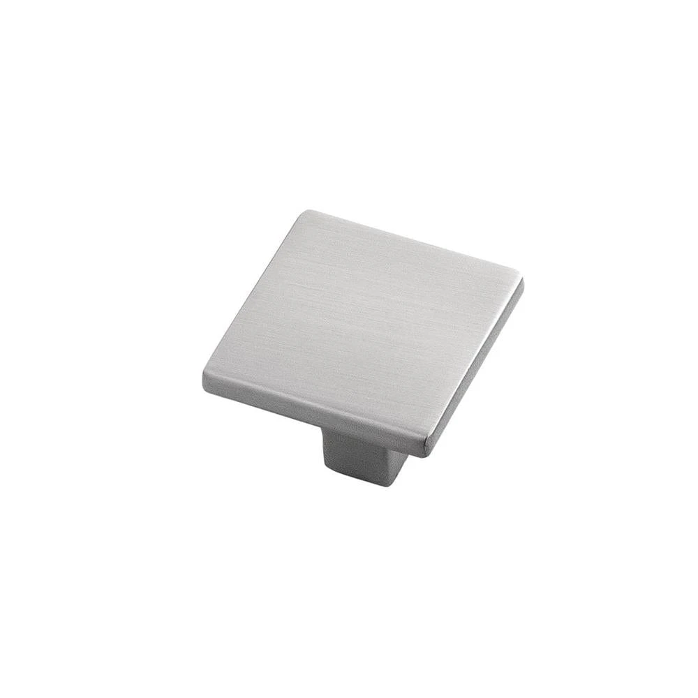 1-1/4 In. SQ Skylight Stainless Steel Cabinet Knob 1 1-1/4 In. SQ Skylight Stainless Steel Cabinet Knob