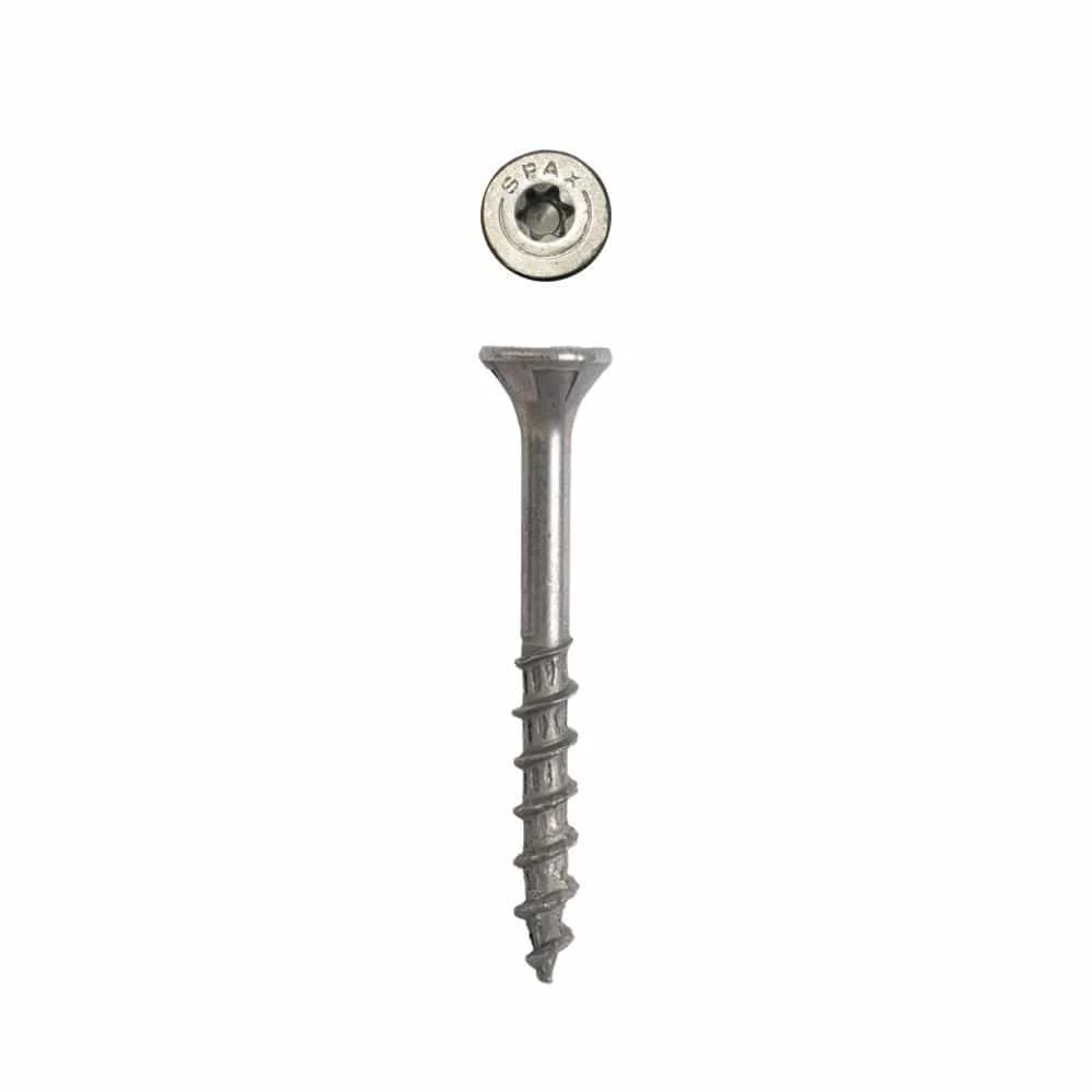Spax #8 X 1-1/2 In. T-Star Plus Flat Head Interior/Exterior HCR-X Screw (195-Box) 2 Spax #8 X 1-1/2 In. T-Star Plus Flat Head Interior/Exterior HCR-X Screw (195-Box) - Image 2