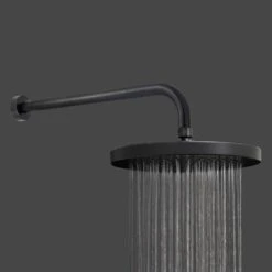 1-Spray 10 In. Single Wall Mount Waterfall Fixed Rain Shower Head In Rubbed Bronze -arbor Shop c06964f23afa939417a000af06db7878
