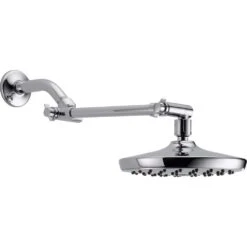 1-Spray 7.5 In. Single Wall Mount Fixed Rain Shower Head In Chrome -arbor Shop c3c840da50739103dbf96dc6a3109ca6