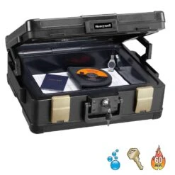 Honeywell 0.39 Cu. Ft. Molded Fire Resistant And Waterproof Legal Document Storage Chest With Key And Double Latch Lock 12 Honeywell 0.39 Cu. Ft. Molded Fire Resistant And Waterproof Legal Document Storage Chest With Key And Double Latch Lock -arbor Shop c60b78fba5fe0c6ee9b7e9210f708940