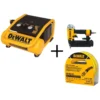 DeWALT 1 Gal. Portable Electric Trim Air Compressor With Bonus 18-Gauge Pneumatic Brad Nailer And 50 Ft. X 1/4 In. Air Hose