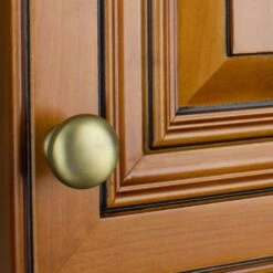 1-1/8 In. Dia Satin Gold Classic Round Cabinet Knobs (10-Pack) 15 1-1/8 In. Dia Satin Gold Classic Round Cabinet Knobs (10-Pack) -arbor Shop c75dd49049571e036115d90ec7eb5f4c