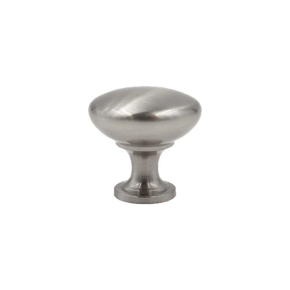 1-1/4 In. Satin Nickel Round Solid Cabinet Knob (10-Pack) 6 1-1/4 In. Satin Nickel Round Solid Cabinet Knob (10-Pack) - Image 6