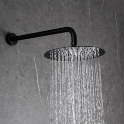 1-Spray Patterns 1.8 GPM 10 In. Dual Shower Head And Handheld Shower Head With Body Spray In Matte Black -arbor Shop c8fb6e8b8025a8fff4b42bb7ffdb1283