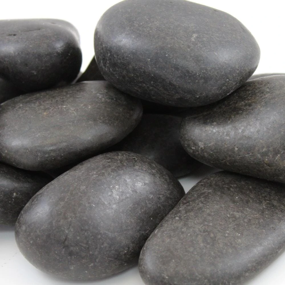 0.4 Cu. Ft., 2 In. To 3 In. Black Grade A Polished Pebbles (54-Pack Pallet) 2 0.4 Cu. Ft., 2 In. To 3 In. Black Grade A Polished Pebbles (54-Pack Pallet) - Image 2