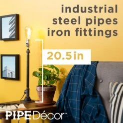 1/2 In. Black Steel Pipe 20.5 In. H Torch Style Lamp Kit 12 1/2 In. Black Steel Pipe 20.5 In. H Torch Style Lamp Kit -arbor Shop cb52eb320e2b946c30ba31e1cc9a2245