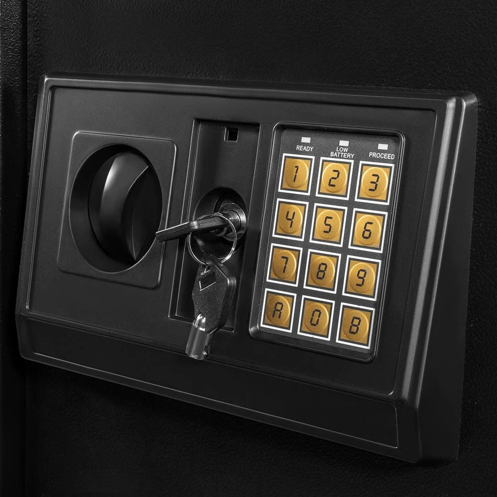 1.62 Cu. Ft. Home And Office Security Door Lock Safe Box With Digital Keypad 4 1.62 Cu. Ft. Home And Office Security Door Lock Safe Box With Digital Keypad - Image 4