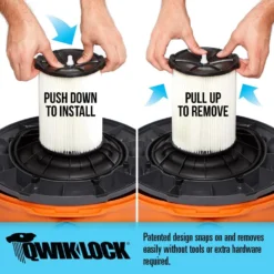 1-Layer Standard Pleated Paper Filter For Most 5 Gal. And Larger RIDGID Wet/Dry Shop Vacuums (2-Pack) -arbor Shop cd2069299da0e8b5580e6da3cd713d22 5b42defd 3683 48d3 8fac 6bc5e4662ace